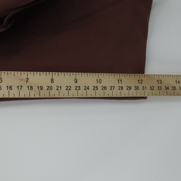 Alix NYC Top Womens Small Brown Cropped Tank Top Spaghetti Strap Asymmetric - Picture 5 of 8